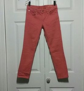 Tory Burch Alexa Skinny Cropped Denim Sz 25